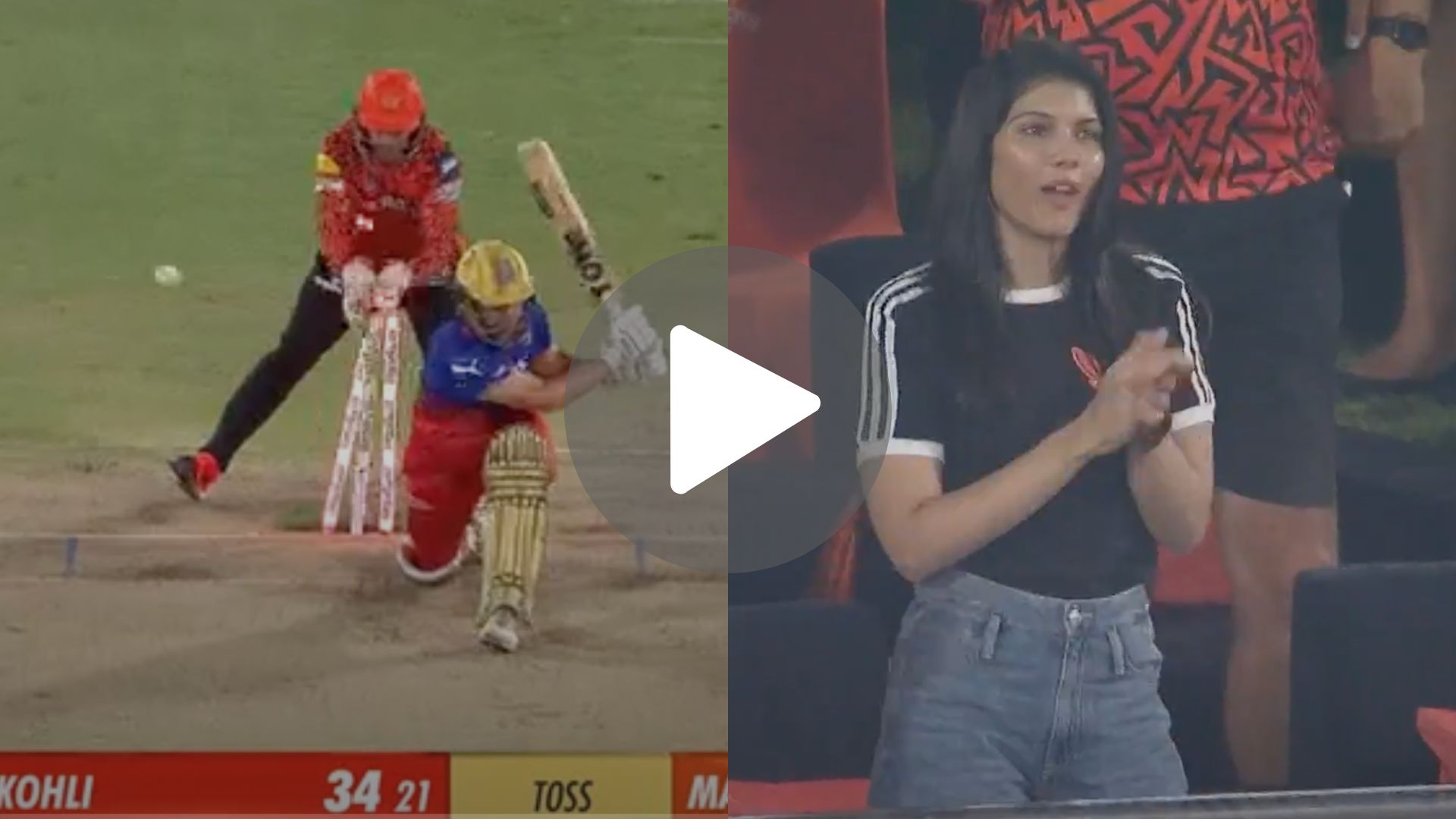 [Watch] Kavya Maran Ecstatic As Mayank Markande Castles RCB's Will Jacks With A Ripper